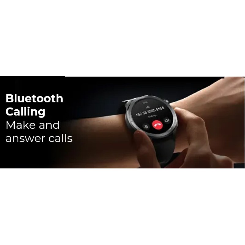 Haylou Solar Neo Silver - Smart Call Watch 1,53 TFT Screen BT5.3 IP68 Waterproof SOS Emergency Call