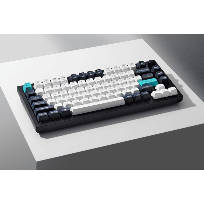 Keychron Q1 Max (Q1M-M1) QMK/VIA Wireless Custom Mechanical Keyboard-Red Switch 75% US Layout