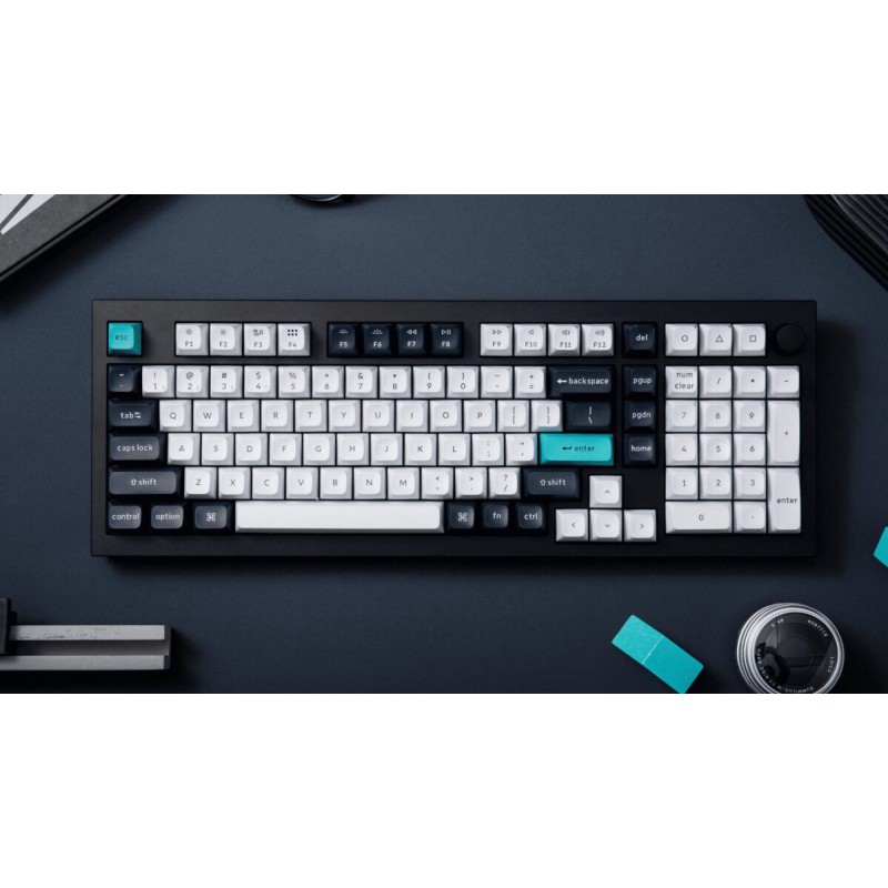 Keychron Q5 Max (Q5M-M1) QMK/VIA Wireless Custom Mechanical Keyboard-Red Switch 96% US Layout
