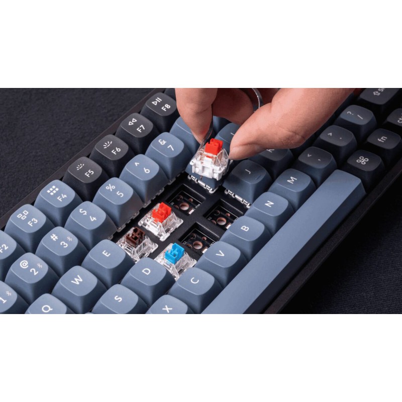 Keychron K2 Pro (K2P-J3) QMK/VIA Wireless Mechanical Keyboard-Brown Switch (Hot-Swappable) 75%US Lay