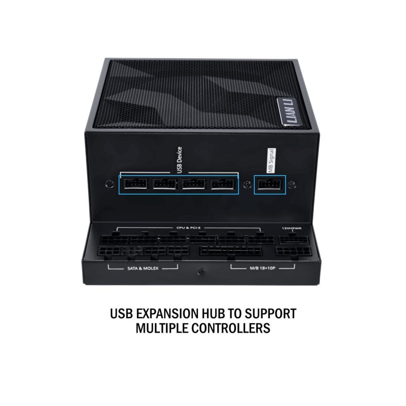 Lian Li Edge 850W Black 80+ Platinum, Fully Modular ATX PSU