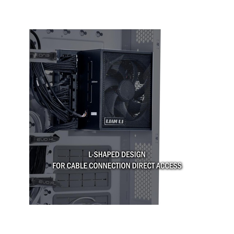 Lian Li Edge 850W Black 80+ Platinum, Fully Modular ATX PSU