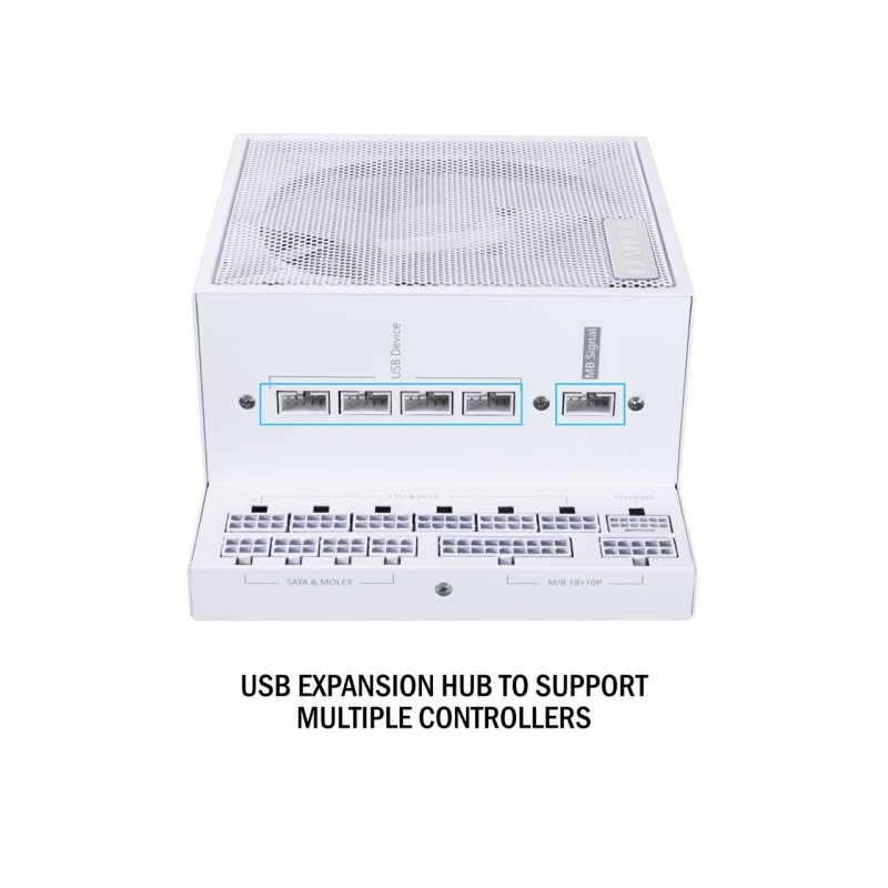 Lian Li Edge 1000W White 80+ Platinum, Fully Modular ATX PSU