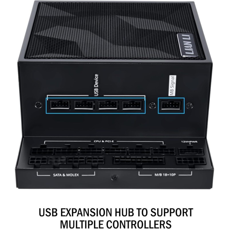 Lian Li Edge 1000W Black 80+ Platinum, Fully Modular ATX PSU