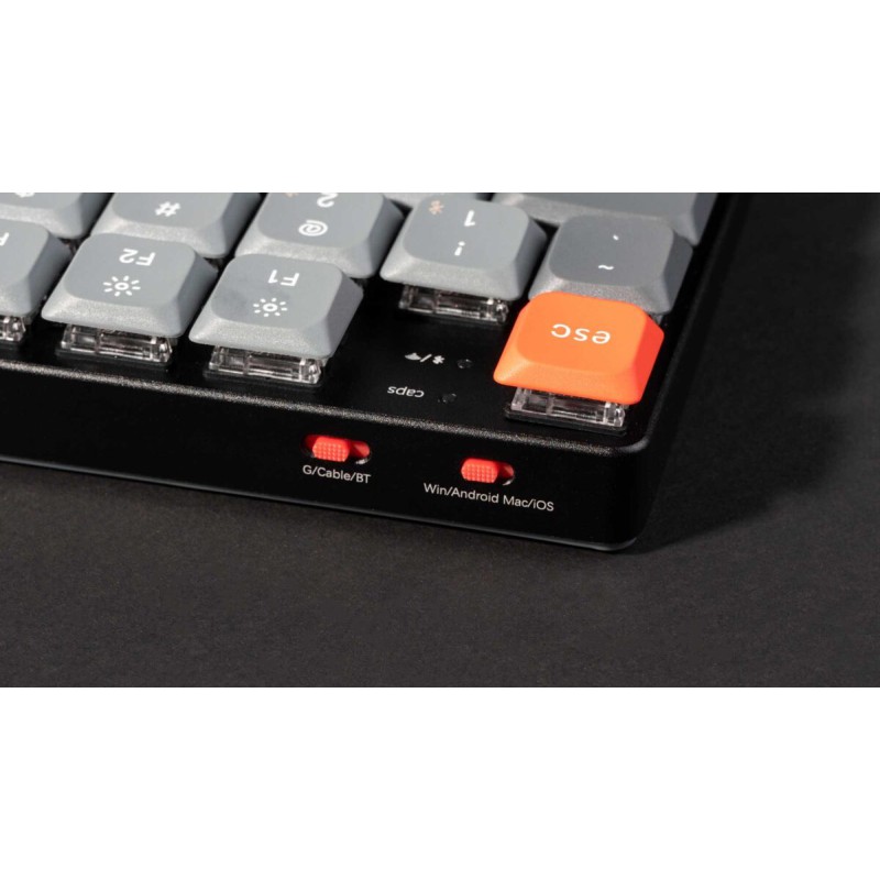 Keychron K5 Max (K5M-H3) QMK/VIA Wireless Custom Mechanical Keyboard-Brown Switch Hot-Swap 100% US