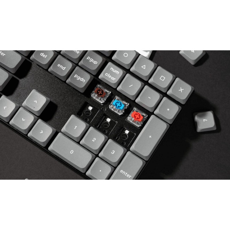 Keychron K5 Max (K5M-H3) QMK/VIA Wireless Custom Mechanical Keyboard-Brown Switch Hot-Swap 100% US