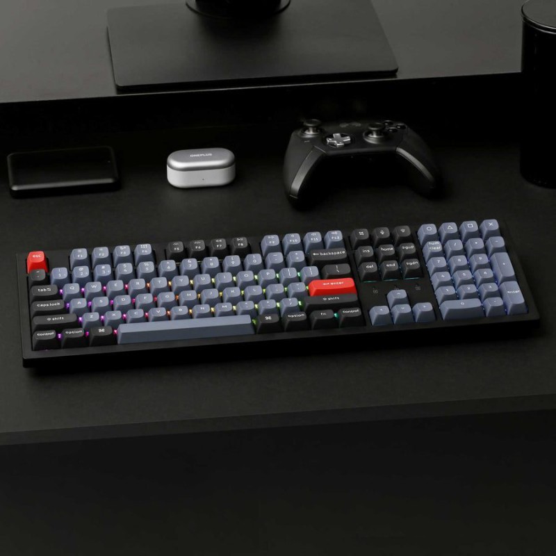 Keychron K10 Pro (K10P-H3) QMK/VIA Wireless Mechanical Keyboard-Brown Switch (Hot-Swappable) 100% US