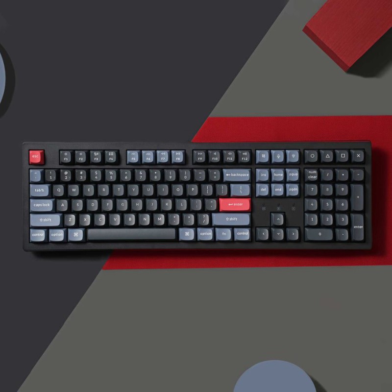 Keychron K10 Pro (K10P-H3) QMK/VIA Wireless Mechanical Keyboard-Brown Switch (Hot-Swappable) 100% US
