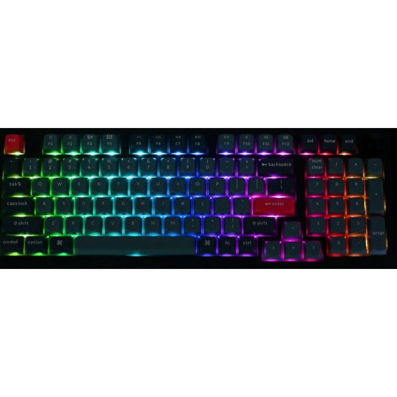 Keychron V5 Max QMK/VIA (V5M-D1) Wireless BT/2,4/Wired Custom Mechanical Keyboard Red Switch 96% US