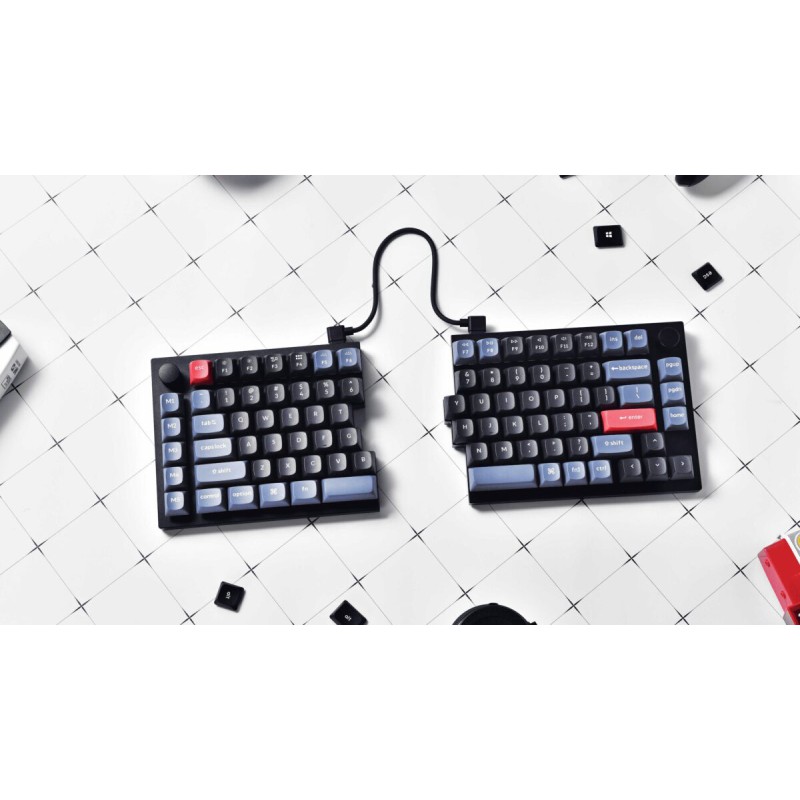Keychron Q11 (Q11-M1) QMK Custom Mechanical Keyboard-Red Switch 75% US Layout