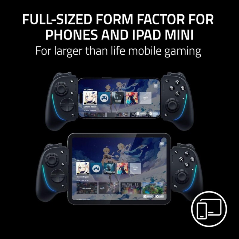 Razer KISHI ULTRA - Gaming Controller Android, iPhone, iPad Mini  – Stream Playstation, PC, Xbox