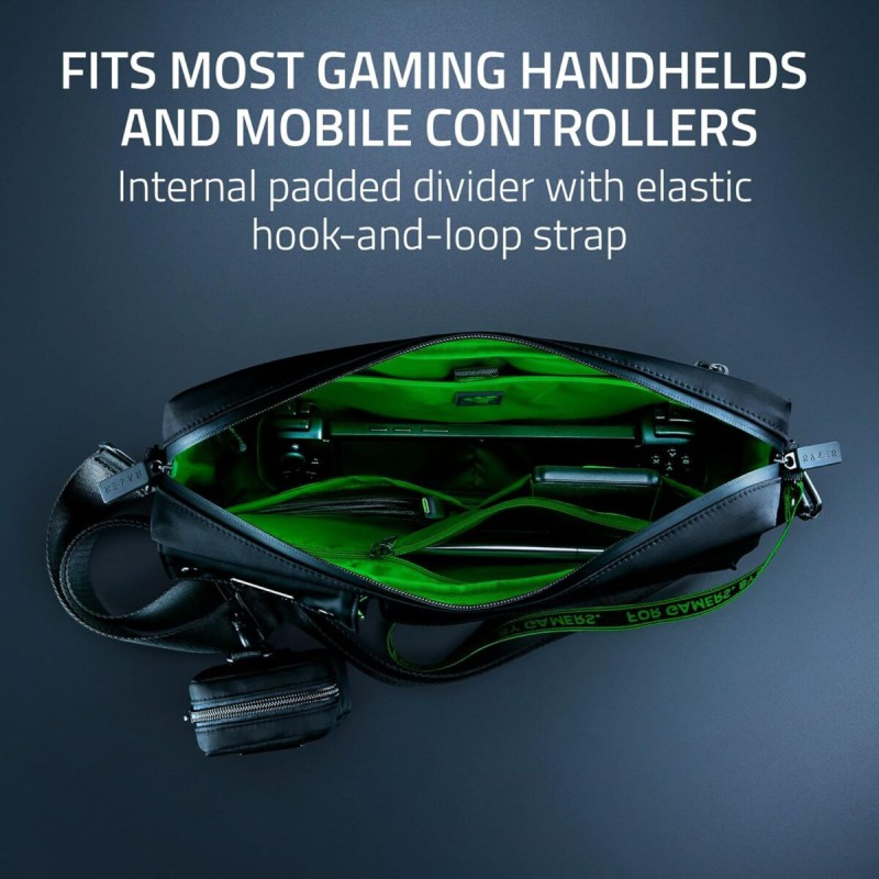 RAZER XANTHUS Crossbody Bag - Water-Repellent - 3 Inside / 3 Outside Pockets - Mini Pouch