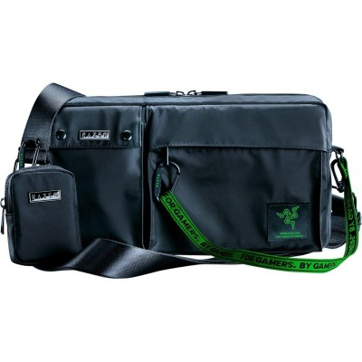 RAZER XANTHUS Crossbody Bag - Water-Repellent - 3 Inside / 3 Outside Pockets - Mini Pouch