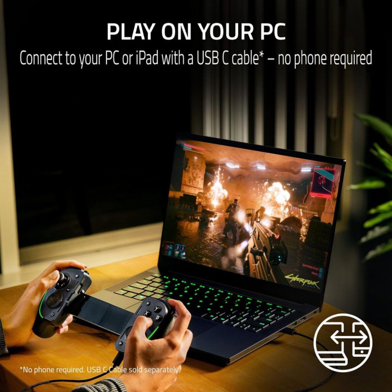 Razer KISHI ULTRA - Gaming Controller Android, iPhone, iPad Mini  – Stream Playstation, PC, Xbox