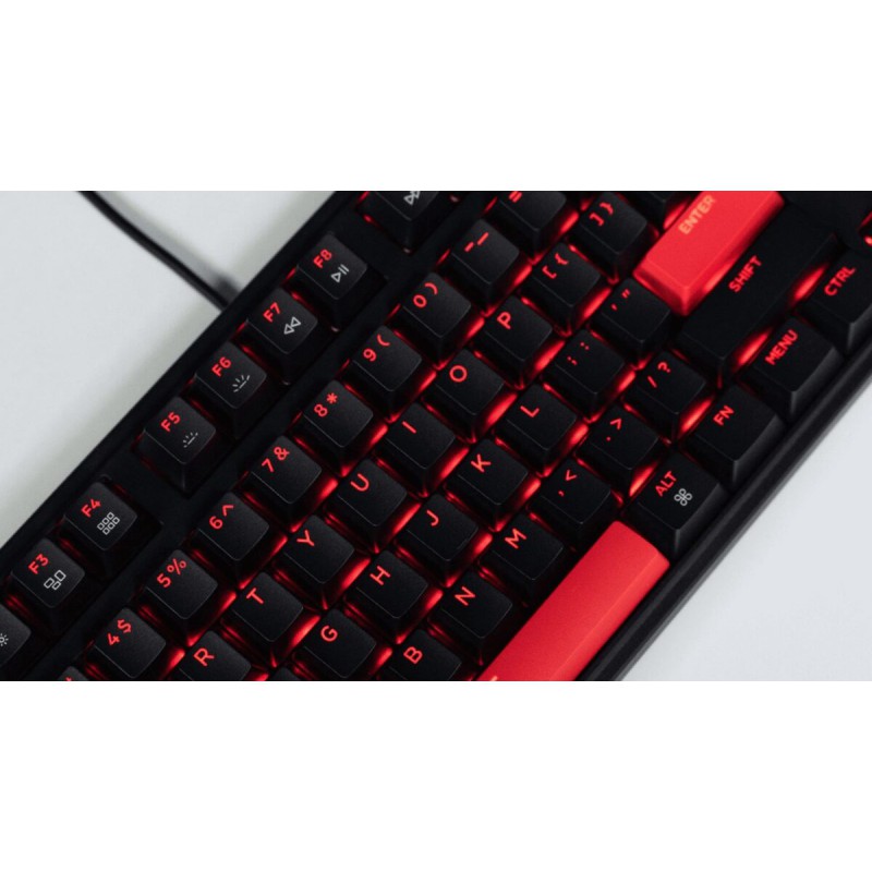 Keychron C3 Pro (C3P-A1) QMK/VIA Mechanical Red Switch 80% US Layout