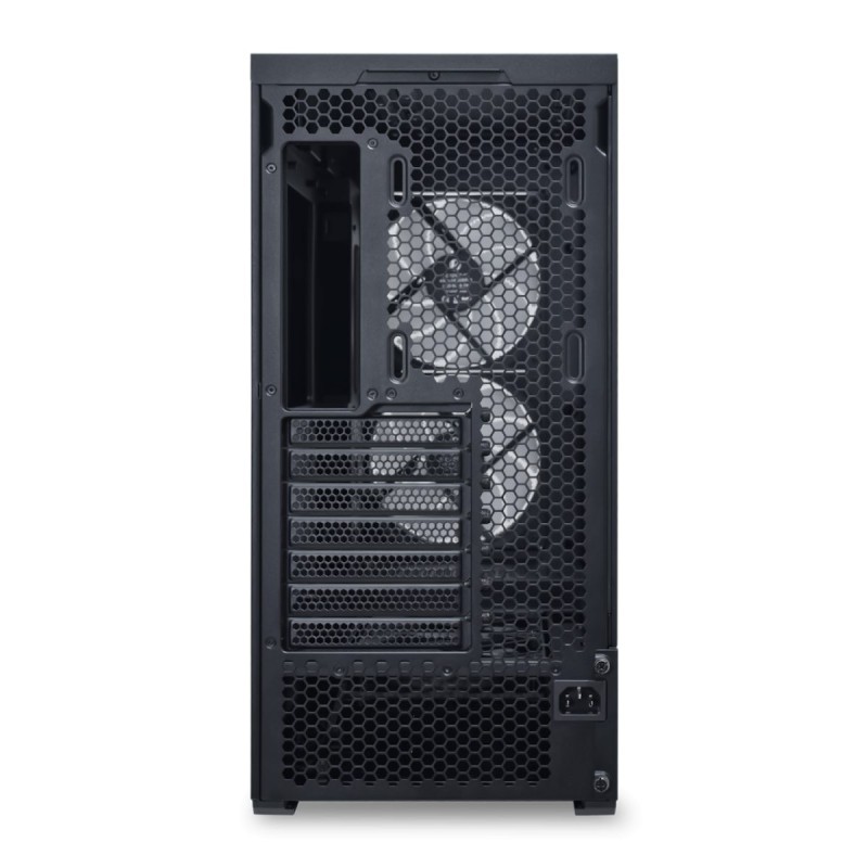 Lian Li LANCOOL 207 Black - ATX PC Case (4 FANS) 2 x front 140 ARGB PWM & 2  bottom 120 PWM reverse