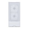 Lian Li LANCOOL 207 White - ATX PC Case (4 FANS) 2 x front 140 ARGB PWM & 2  bottom 120 PWM reverse