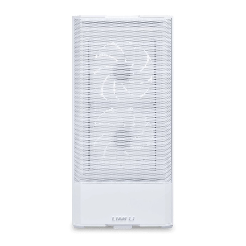 Lian Li LANCOOL 207 White - ATX PC Case (4 FANS) 2 x front 140 ARGB PWM & 2  bottom 120 PWM reverse