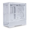 Lian Li LANCOOL 207 White - ATX PC Case (4 FANS) 2 x front 140 ARGB PWM & 2  bottom 120 PWM reverse