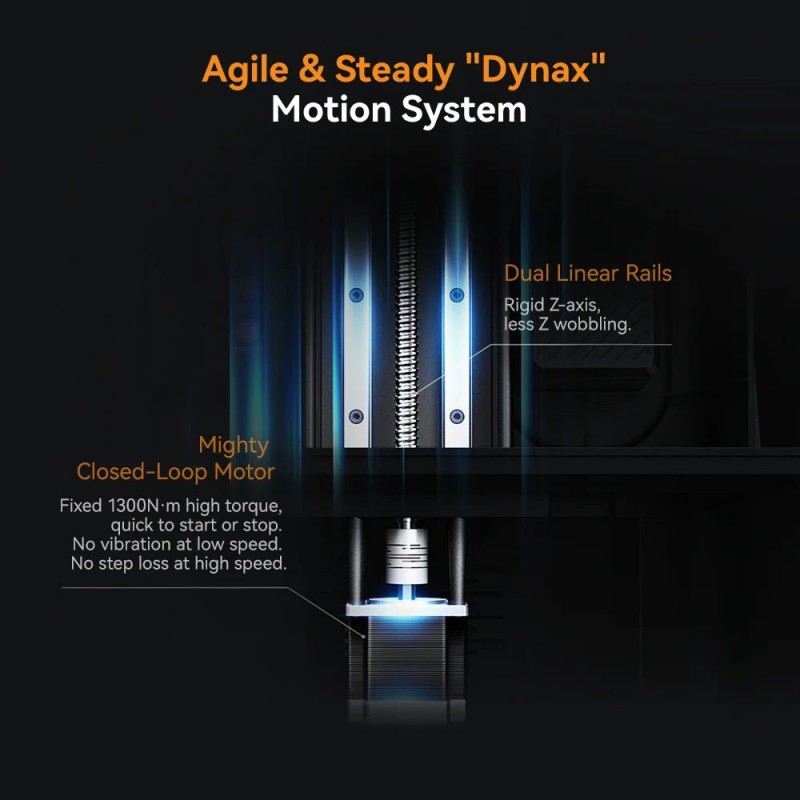 Creality Halot Mage S, 14k Ultradetailed Resin 3d Printer 223x126x230 LCD, Dynax Motion 150mm/s