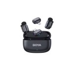 BOYA Mini iPhone Lightning & Type-C - 2,4GHz 2mic Wireless Microphone with Charging Box