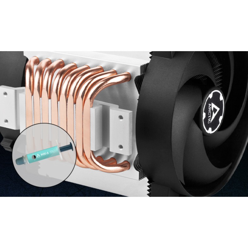 ARCTIC Freezer 4U-M Rev. 2 -Multicompatible CPU Server Cooler SP6 sTR5 SP3 TR4 sTRX4 sWRX8 4189 4677