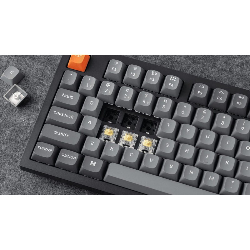 Keychron K10 Max (K10M-H1) QMK Wireless Mechanical Keyboard Red Switch RGB 100% US Layout