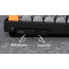 Keychron K8 Max (K8M-B3) QMK Wireless Mechanical Keyboard Brown Switch RGB 80% US Layout