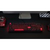 Lemokey X3 (X3-A1) QMK/VIA Wired Mechanical full Keyboard 100% Red Switch US Layout