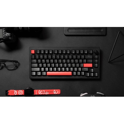 Lemokey X4 QMK (X4-A1) Wired Mechanical Keyboard 75% Red Switch US Layout