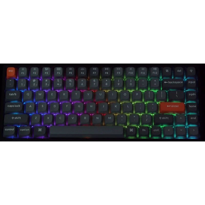 Keychron K2 Max (K2M-J3) QMK Wireless Mechanical Keyboard Brown Switch (Hot-Swap) 75% Us Layout