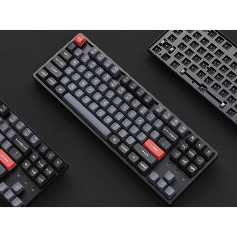 Keychron K8 Pro (K8P-H2) QMK/VIA Wireless Mechanical Keyboard Blue Switch (Hot-Swap) 80% Us Layout
