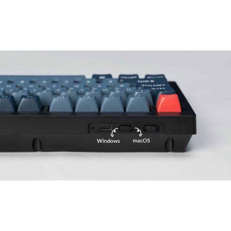 Keychron V6 Max (V6M-D4) QMK/VIA Wireless(BT/2,4/Wired) Custom Mechanical Keyboard Banana Switch 100