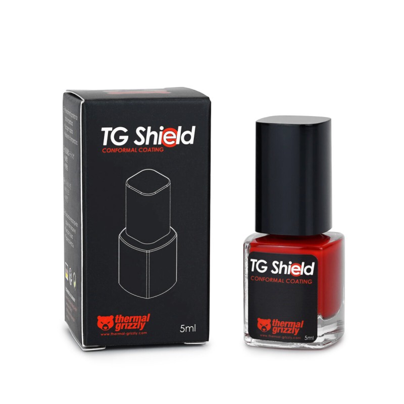 Thermal Grizzly TG Shield - 5ml Protects components from liquid thermal paste and short circuit