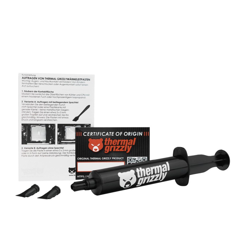 Thermal Grizzly TG Aeronaut - 26g / 10ml Conductive High Performance Thermal Paste Air Water