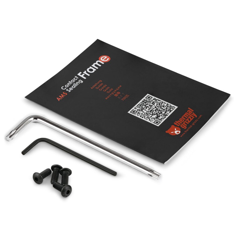 Thermal Grizzly TG AM5 Contact Sealing Frame  , Optimized CPU contact pressure, protects components