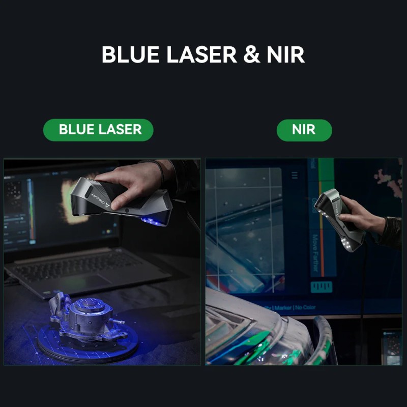 Creality CR-Scan Raptor 3D Scanner (5-2000mm object, 0,02mm scan accurancy, 60fps speed)