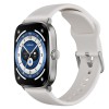 Haylou RS5 Silver - BT Call Smart Watch 2,01 AMOLED 410x502 2 Straps (Silicon & Woven) 100 faces IP6