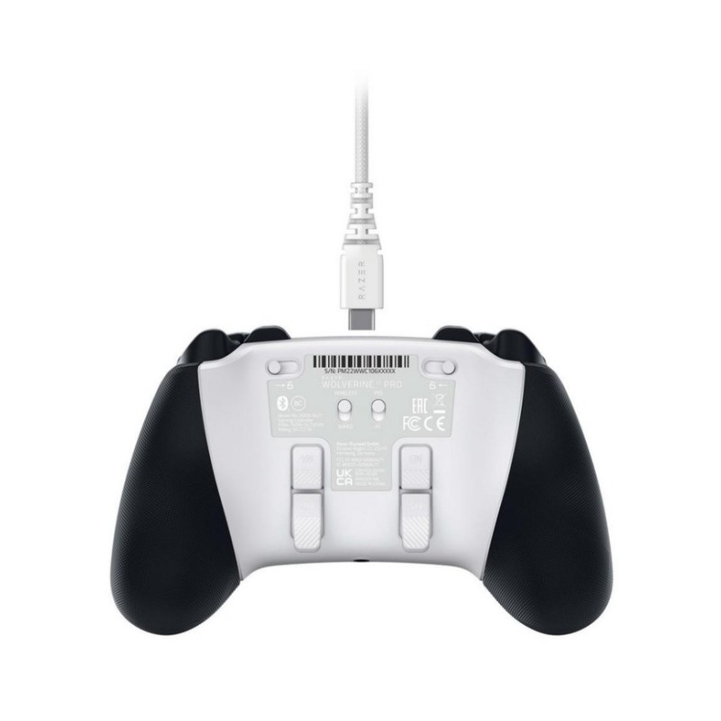 Razer WOLVERINE V2 PRO WHITE - Wireless Gaming Controller - Mecha-Tactile Buttons - RGB - PS5/PC