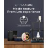CREALITY CR-PLA Matte Grey, 3D Printer Filament 1 kg Spool,1.75mm (3301010299 gray)