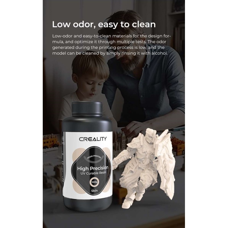 Creality LCD 8K High Precision UV Curable Resin - Dark Grey (3302190004 gray)