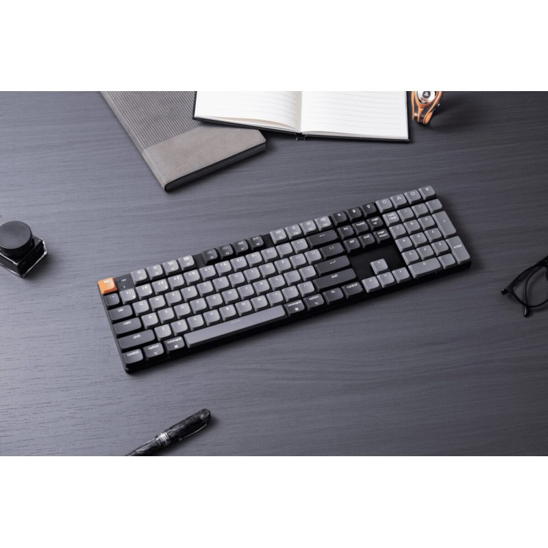 Keychron K5 V2 (K5X-B1) QMK Wireless Mechanical Keyboard Red Switch RGB 100% US Layout