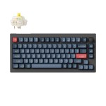 Keychron V1 Max (V1M-D4) QMK/VIA Wireless Custom Mechanical Keyboard Banana Switch RGB 75% US