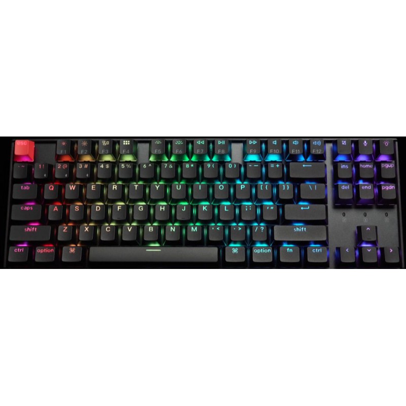 Keychron K8 V2 (K8X-J1) QMK Wireless Mechanical Keyboard Red Switch HotSwap RGB 80% US Lay Aluminum