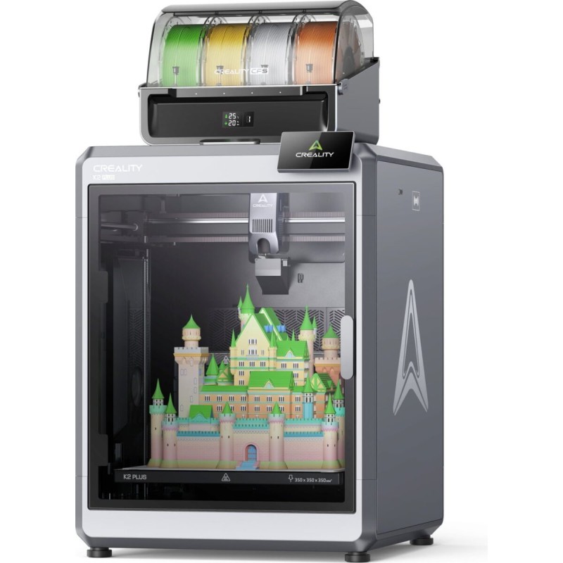CREALITY K2 PLUS COMBO multi-color (16 colors) FDM 3d Printer 600mm/s (Combo with CFS Kit)