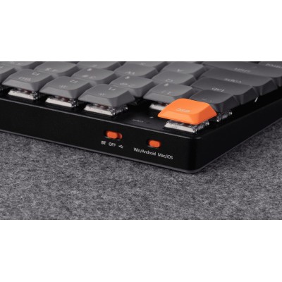 Keychron K5 V2 (K5X-B1) QMK Wireless Mechanical Keyboard Red Switch RGB 100% US Layout