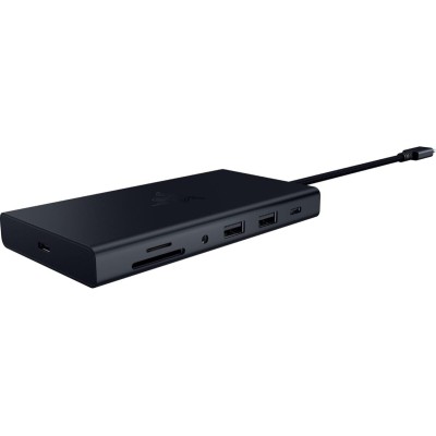 RAZER USB C Dock Station - 11 Ports - USB A/C - PD 85W - 4K HDMI - SD Card - Gigabit Ethernet