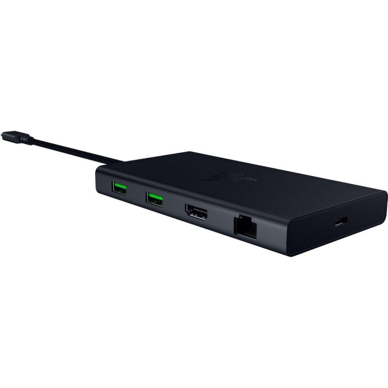 RAZER USB C Dock Station - 11 Ports - USB A/C - PD 85W - 4K HDMI - SD Card - Gigabit Ethernet