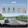70mai A800S-1 Front & Rear Dash Cam 4k w. screen set w. RC06 Rearview Cam - 2160p 140FOV 500mAh Car