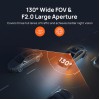 70mai M310 Dash Cam - 1296P, 300mAh Car Camera